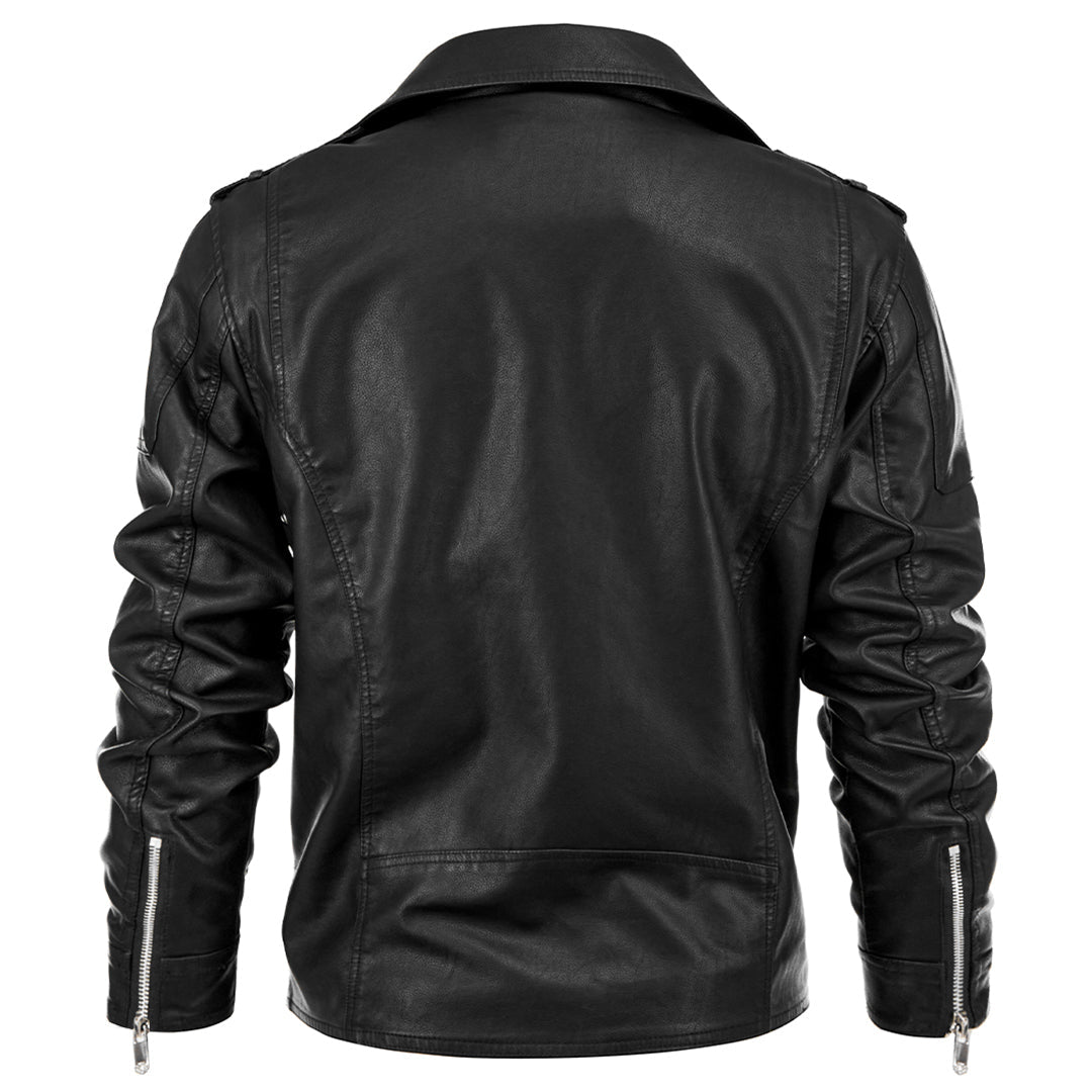 Boulevard Leather Jacket Black