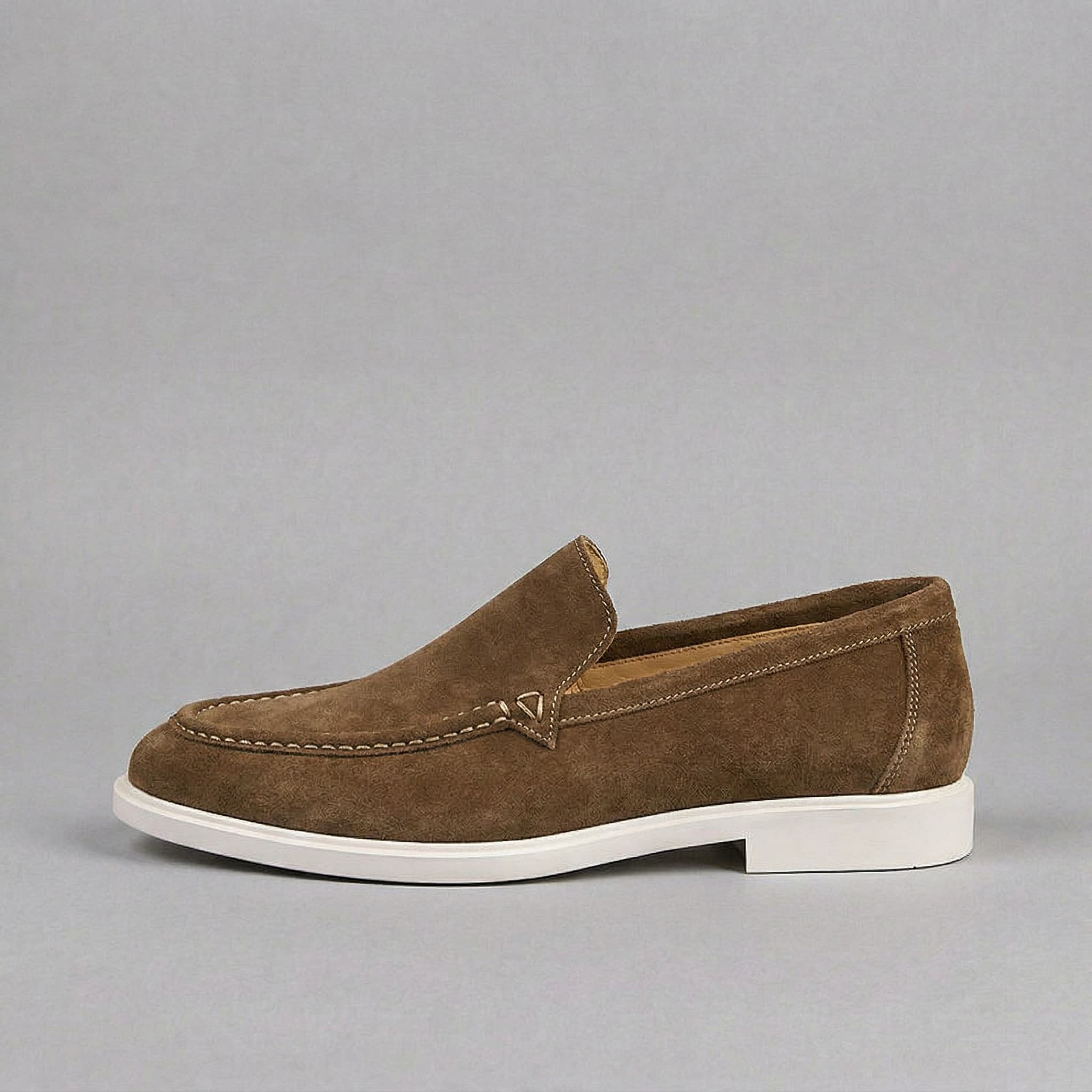 Tilbury Premium Suede Loafer Saddle Brown
