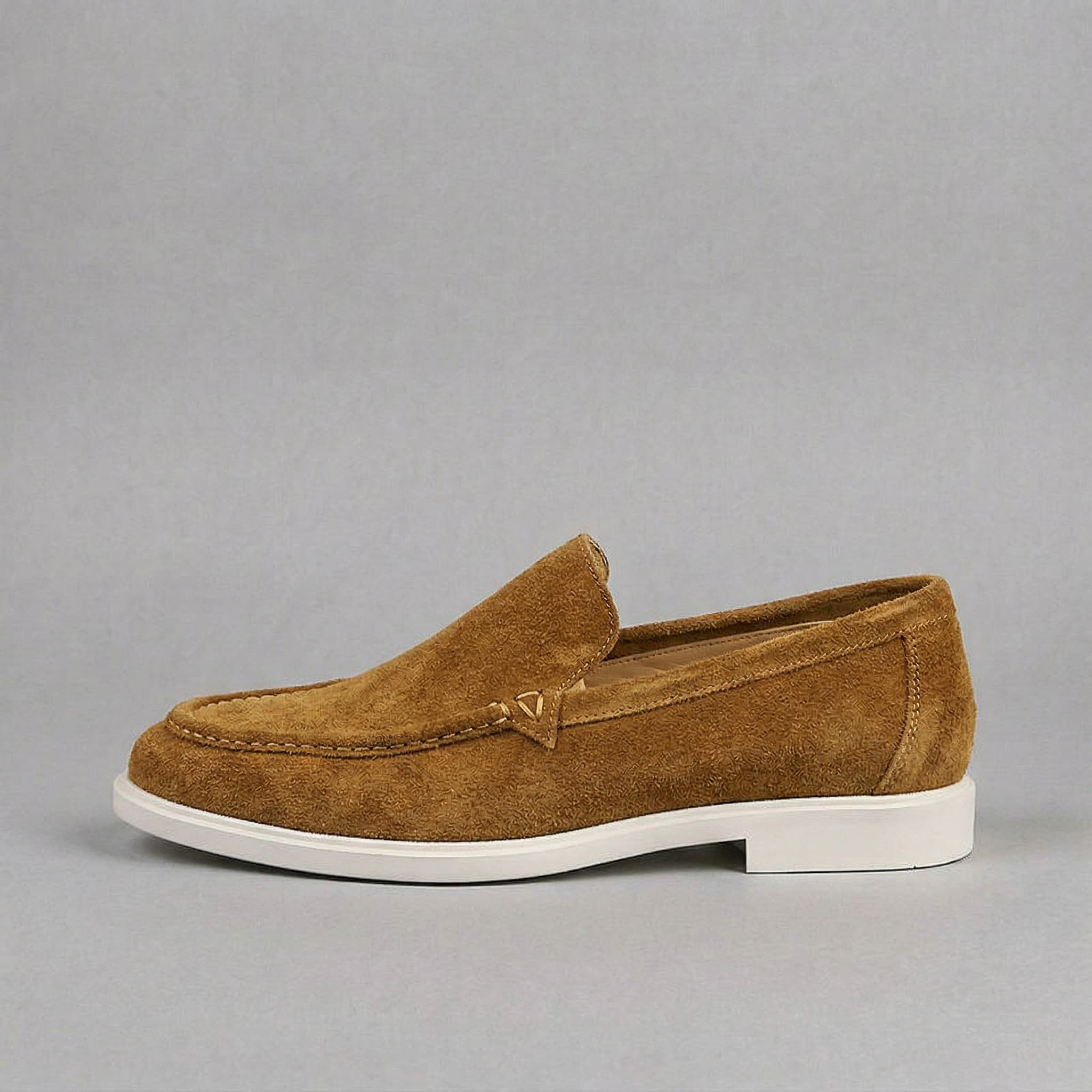 Tilbury Premium Suede Loafer Vintage Walnut