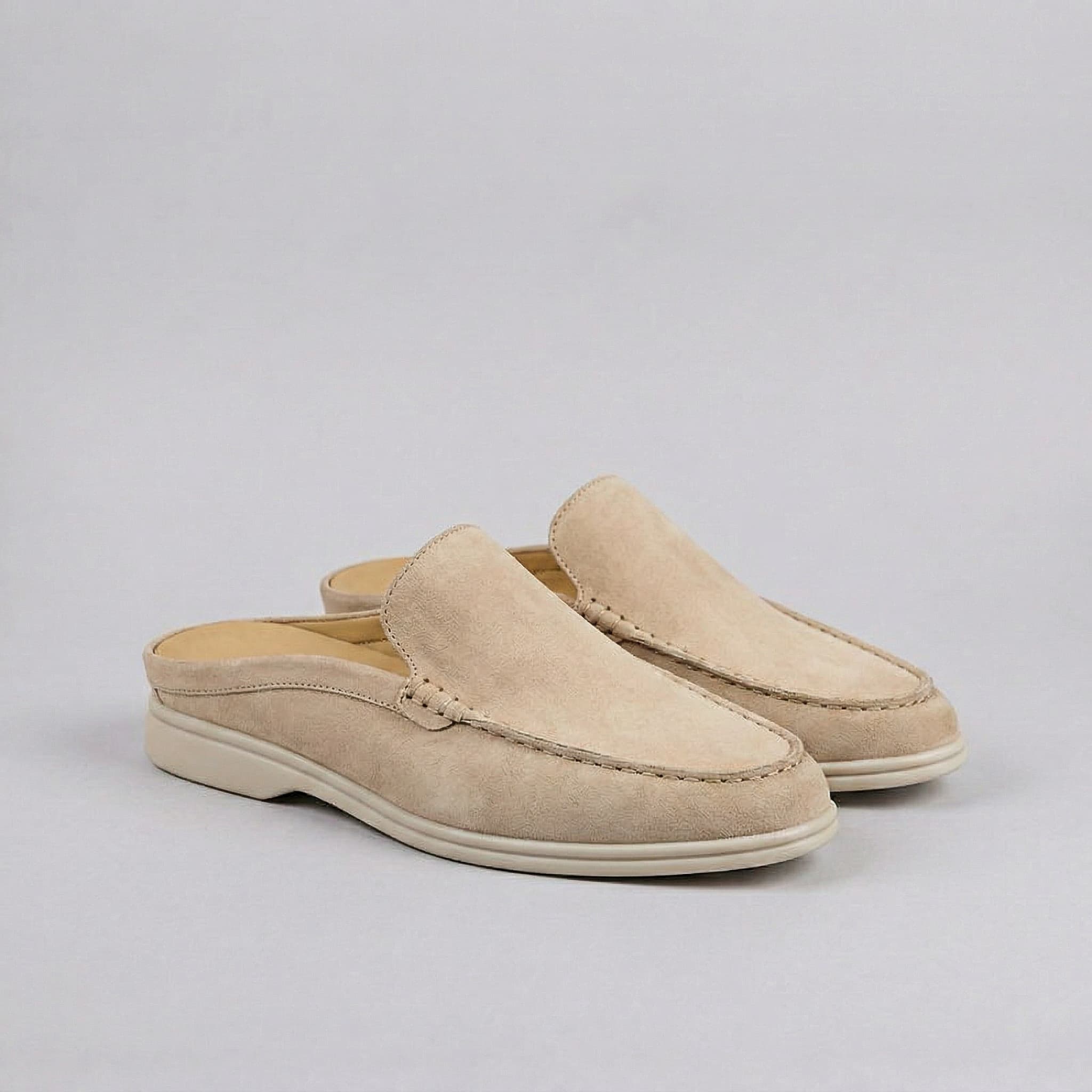 Pelham Suede Mule Khaki