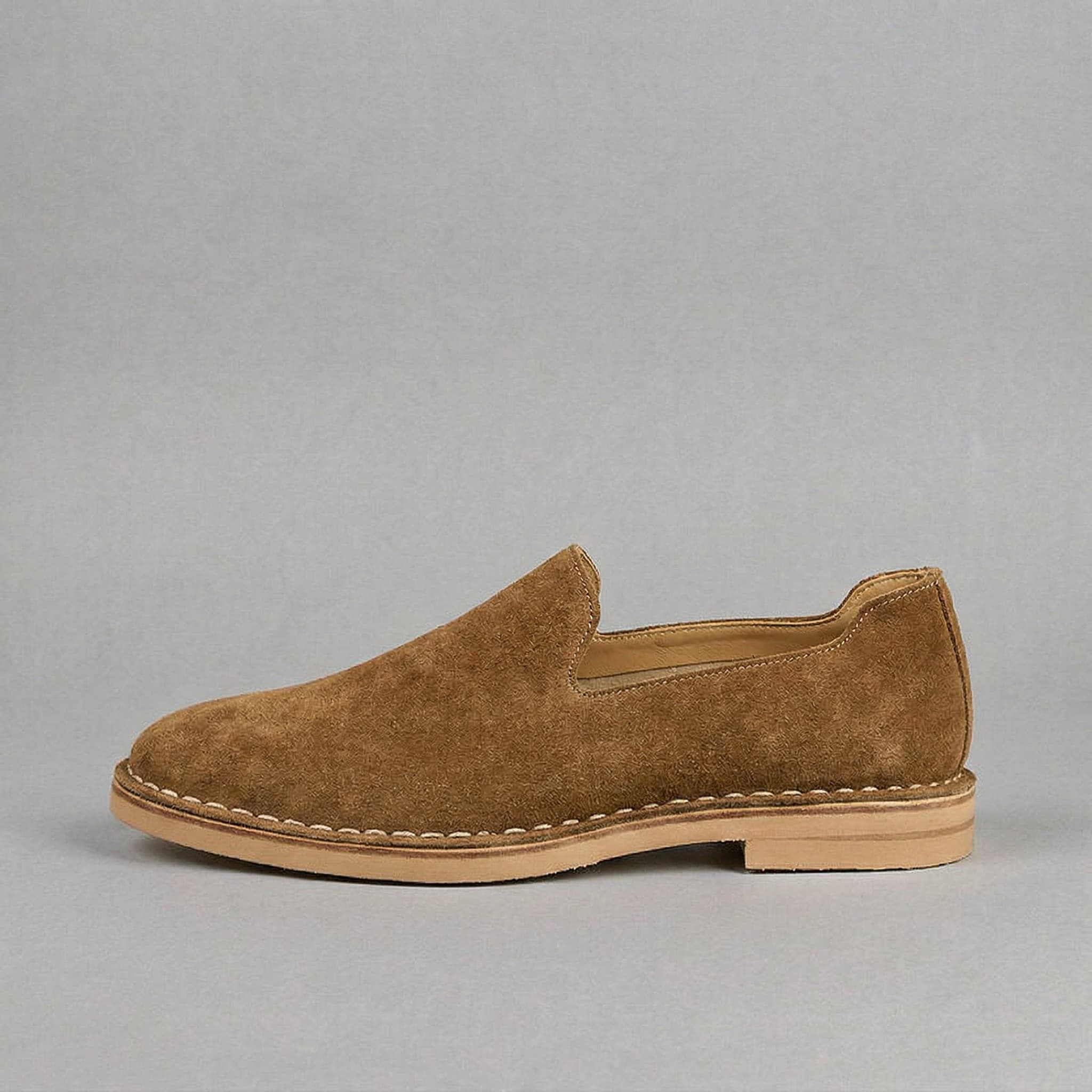 Elmsworth Suede Loafer Brown
