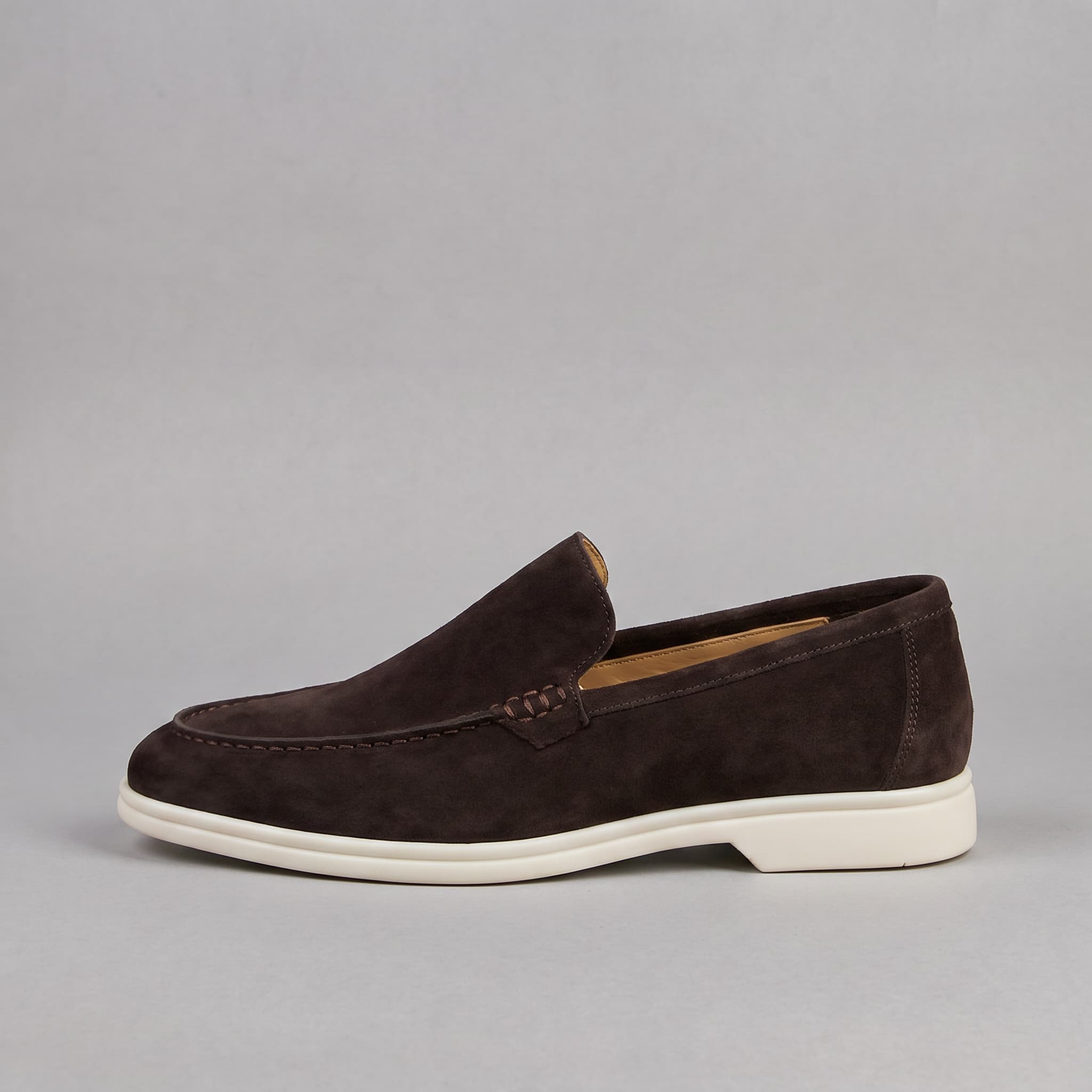 Salcombe Suede Loafer Espresso