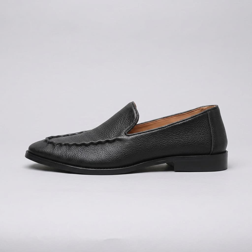 Foxley Leather Loafer Black